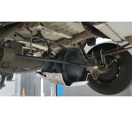 Mercedes Sprinter 906/907 4x4 Unterfahrschutz Hinterachsdifferential Alu 6mm