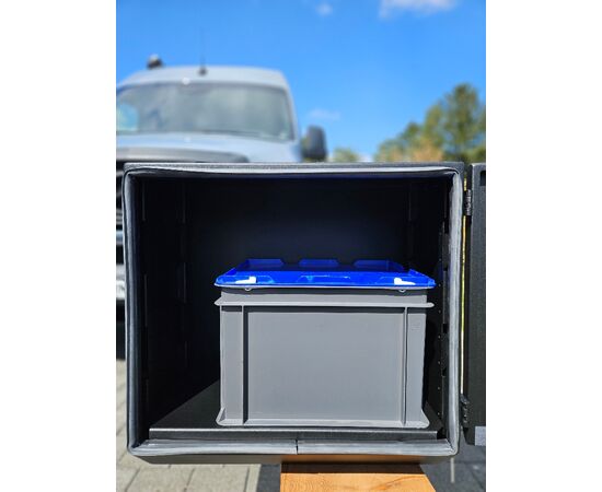 Transportbox  mit Böschungswinkel  60 x 60 x 32